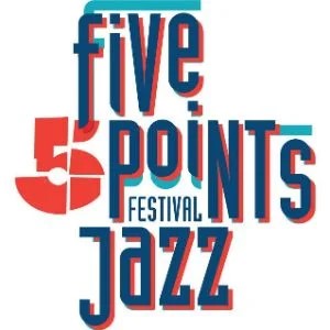 logo for 5 points jazz festival